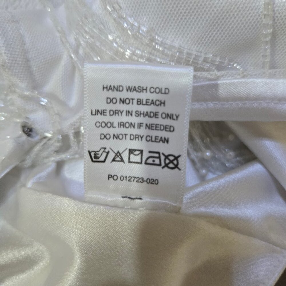 NWOT Show Me Your Mumu Swift Fringe Top In white Size XXS - Picture 9 of 9